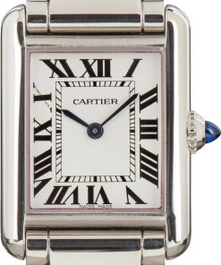 HandMade The Cartier Tank Must Silver Dial Small Model