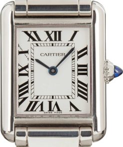 HandMade The Cartier Tank Must Small Steel Model