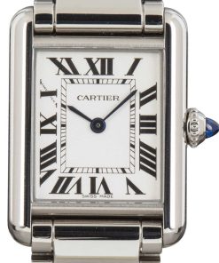HandMade The Cartier Tank Must SolarBeat WSTA0091 Stainless Steel