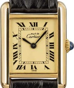 HandMade The Cartier Tank Vermeil