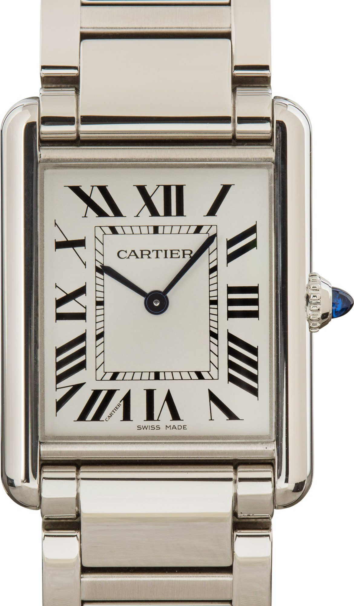 HandMade The Cartier Tank Must Watch Stainless Steel