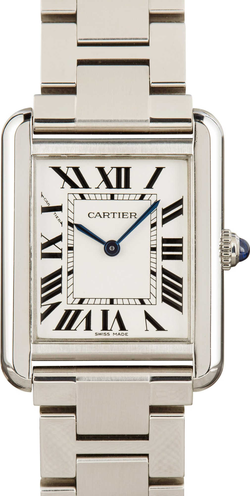 HandMade The Cartier Tank Solo Roman Dial