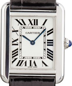 HandMade The Cartier Tank Solo W1018255 Stainless Steel