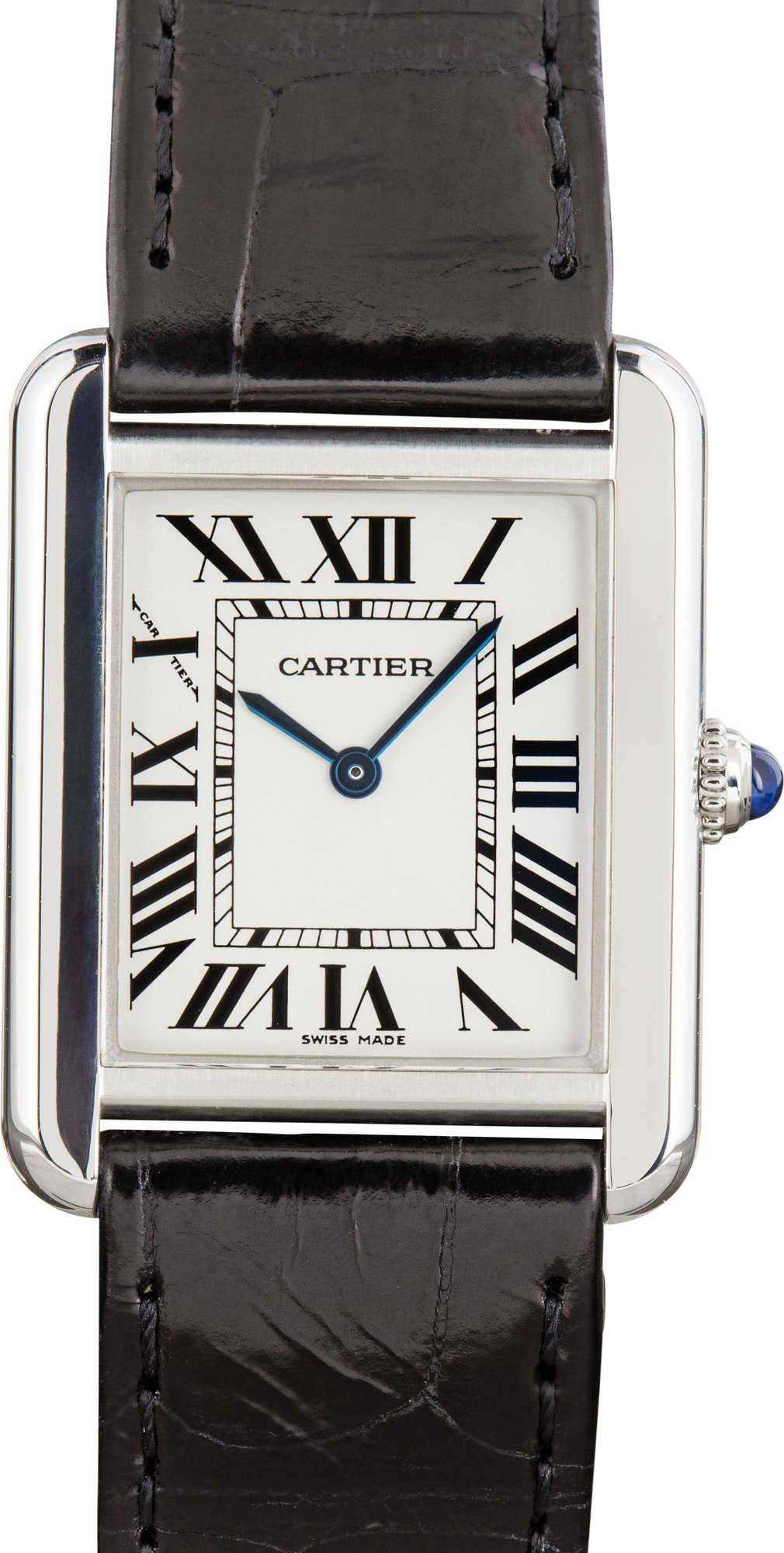 HandMade The Cartier Tank Solo W1018255 Stainless Steel