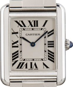 HandMade The Cartier Tank Solo Stainless Steel W5200013 Small Model