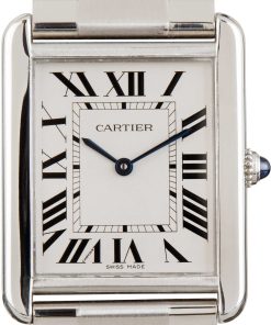 HandMade The Cartier Tank Solo Ref W5200014 Stainless Steel