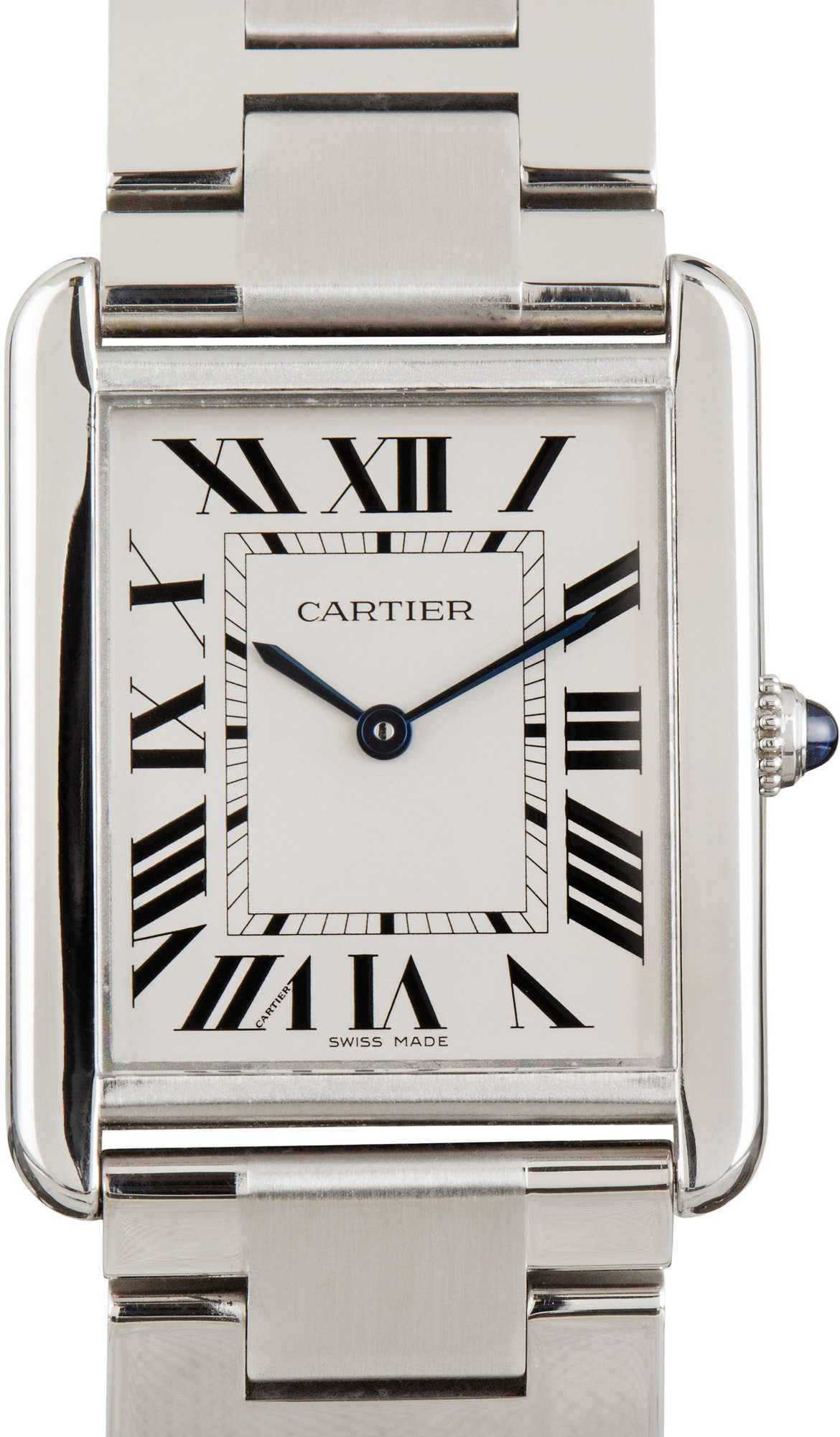 HandMade The Cartier Tank Solo Ref W5200014 Stainless Steel