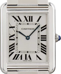 HandMade The Cartier Tank Solo W5200014 Stainless Steel Large Model