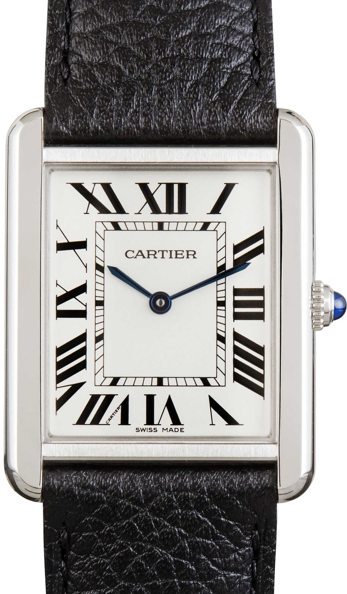 HandMade The Cartier Tank Solo Ref WSTA0028 Stainless Steel