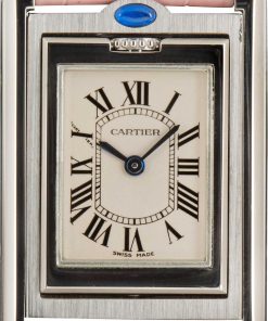 HandMade The Cartier Tank Basculante Stainless Steel