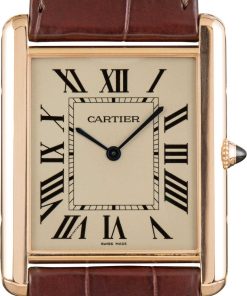 HandMade The Cartier Tank Louis 18k Rose Gold