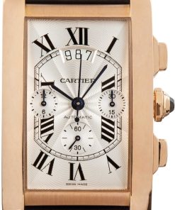 HandMade The Cartier Tank Americaine Ref W2609356 18k Rose Gold