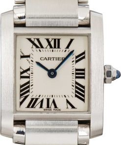 HandMade The Ladies Cartier Tank Francaise Steel