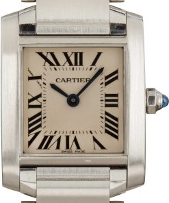 HandMade The Cartier Tank Francaise Silver