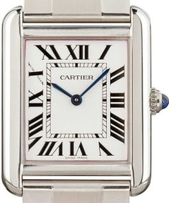 HandMade The Cartier Tank Solo Small Model Silver Dial