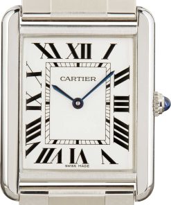 HandMade The Cartier Tank Solo Large Stainless Steel