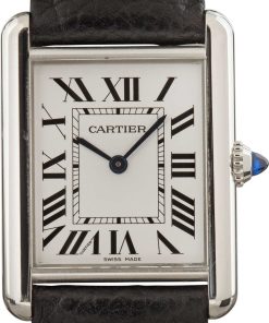 HandMade The Cartier Tank Must Steel Large Model