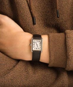 Alternative view of HandMade The Cartier Tank Must Roman Dial