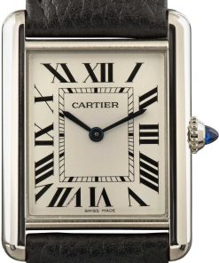 HandMade The Cartier Tank Must Silver Dial
