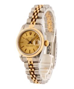 Alternative view of HandMade The Rolex Ladies Datejust 69173 Two Tone Jubilee