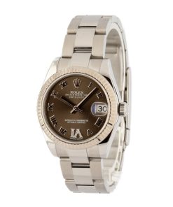 Alternative view of HandMade The Rolex Datejust 178274 Chocolate Dial