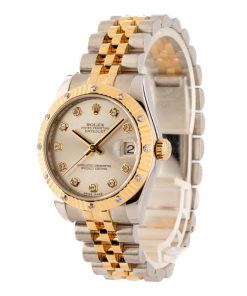 Alternative view of HandMade The Rolex Datejust 178313 Silver