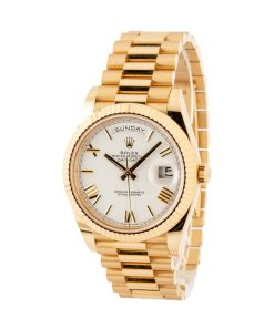 Alternative view of HandMade The Rolex Day-Date 40 White Roman Dial