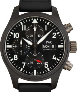 HandMade The IWC Pilot’s Watch Chronograph 41 TOP GUN IW389401 Black Ceramic
