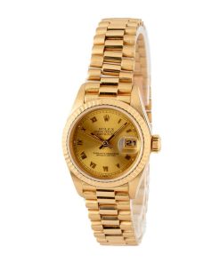 Alternative view of HandMade The Ladies Rolex Datejust 69178 18k Yellow Gold