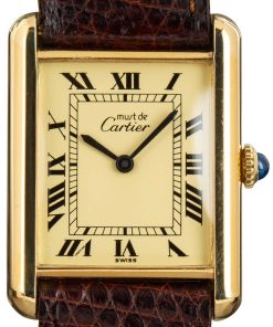 HandMade The Must de Cartier Ivory Roman Dial