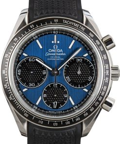 HandMade The Omega Speedmaster Racing Blue Dial