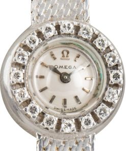 HandMade The Vintage Ladies Omega Cocktail White Gold