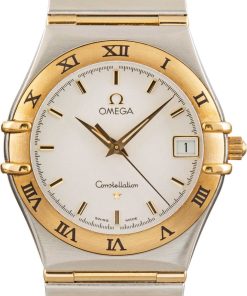 HandMade The Omega Constellation Silver Textured Dial