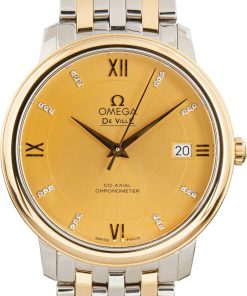 HandMade The Omega De Ville Prestige Diamond Index Dial