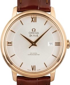 HandMade The Omega De Ville Prestige 18K Red Gold