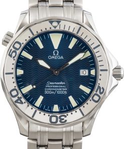 HandMade The Omega Seamaster 2055.80.00 Blue Wave Dial
