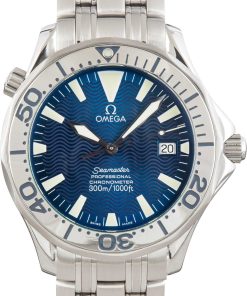HandMade The Omega Seamaster 2055.80.00 Blue Wave Dial