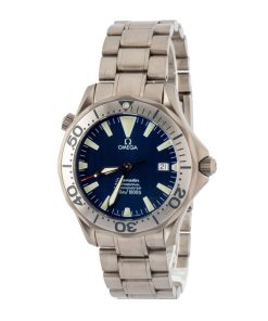 Alternative view of HandMade The Titanium Omega Seamaster Blue Dial