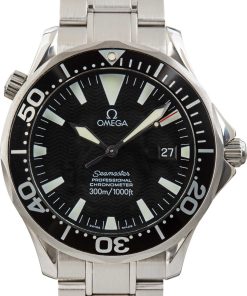 HandMade The Omega Seamaster 41MM Black Dial