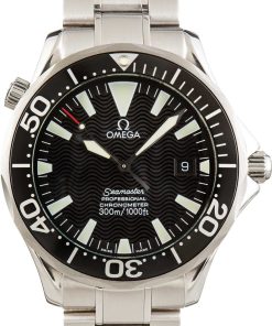 HandMade The Omega Seamaster 41MM Black Dial