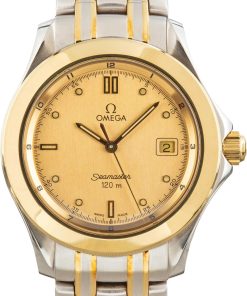 HandMade The Omega Seamaster Yellow Gold on Steel 120M