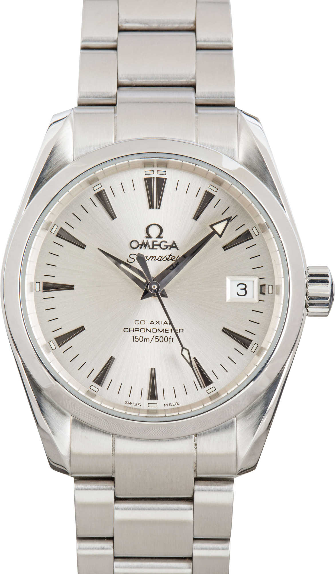 HandMade The Omega Seamaster Stainless Steel Silver Dial