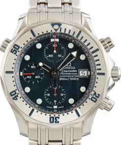 HandMade The Omega Seamaster Blue Wave Dial