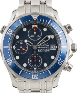 HandMade The Omega Seamaster James Bond Steel Blue Dial