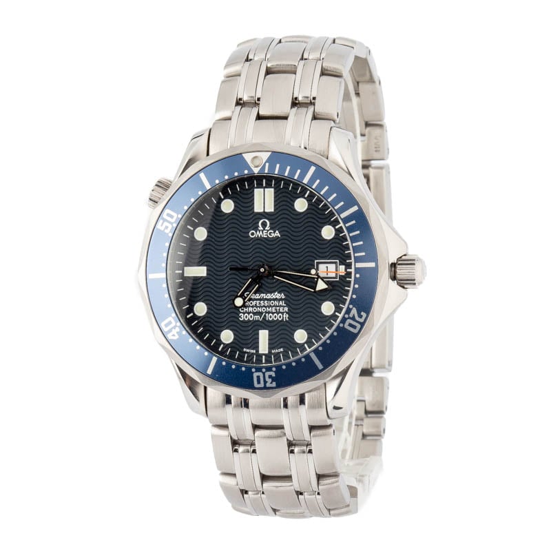 HandMade The James Bond Omega Seamaster 300 Blue Dial - Image 2