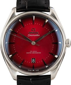 HandMade The Omega Seamaster Boutique Editions Red Dial