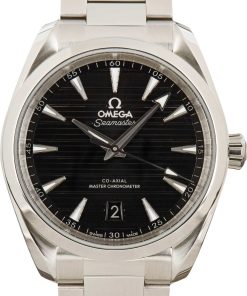 HandMade The Omega Seamaster Aqua Terra Black Teak Dial