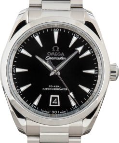 HandMade The Omega Seamaster Aqua Terra 150M Black Index Dial
