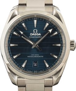 HandMade The Omega Seamaster Aqua Terra 150M Blue Teak Dial