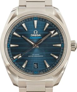 HandMade The Omega Seamaster Blue Dial Aqua Terra